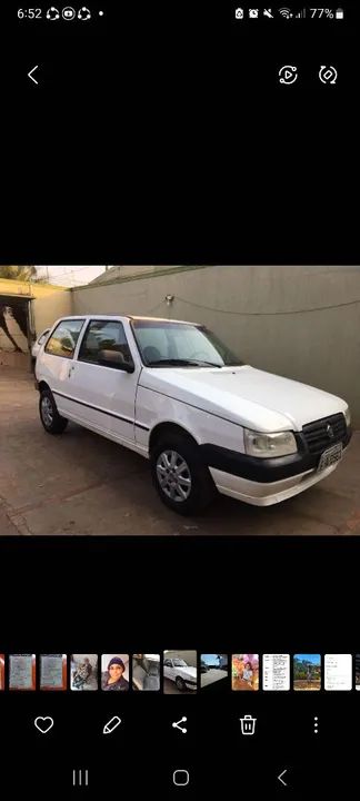 Uno Miller econômico,tem documento atrasado porém descontado no valor final do carro  - Foto 3