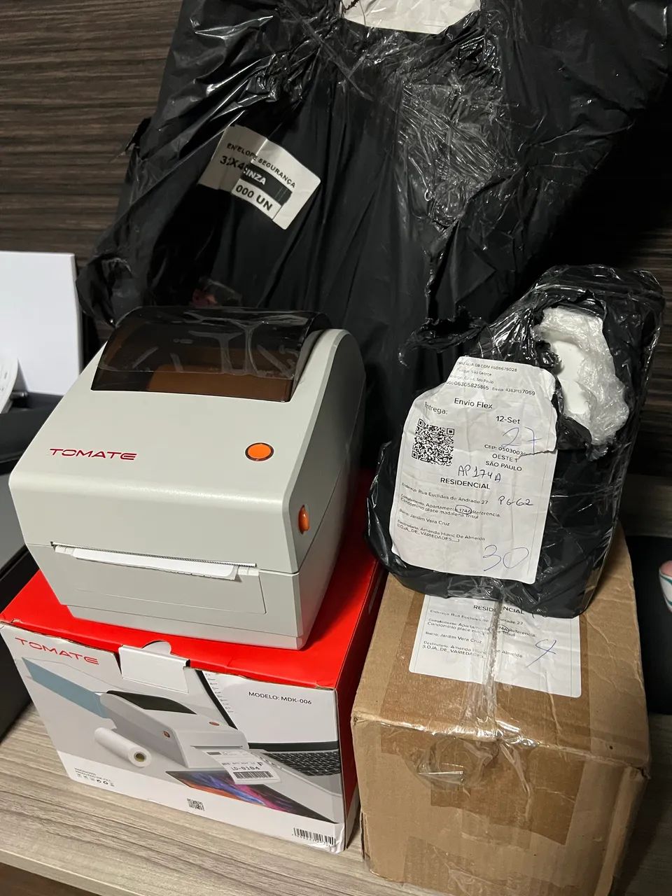 Impressora MDK-006 + etiquetas full/despachar64363332129537120