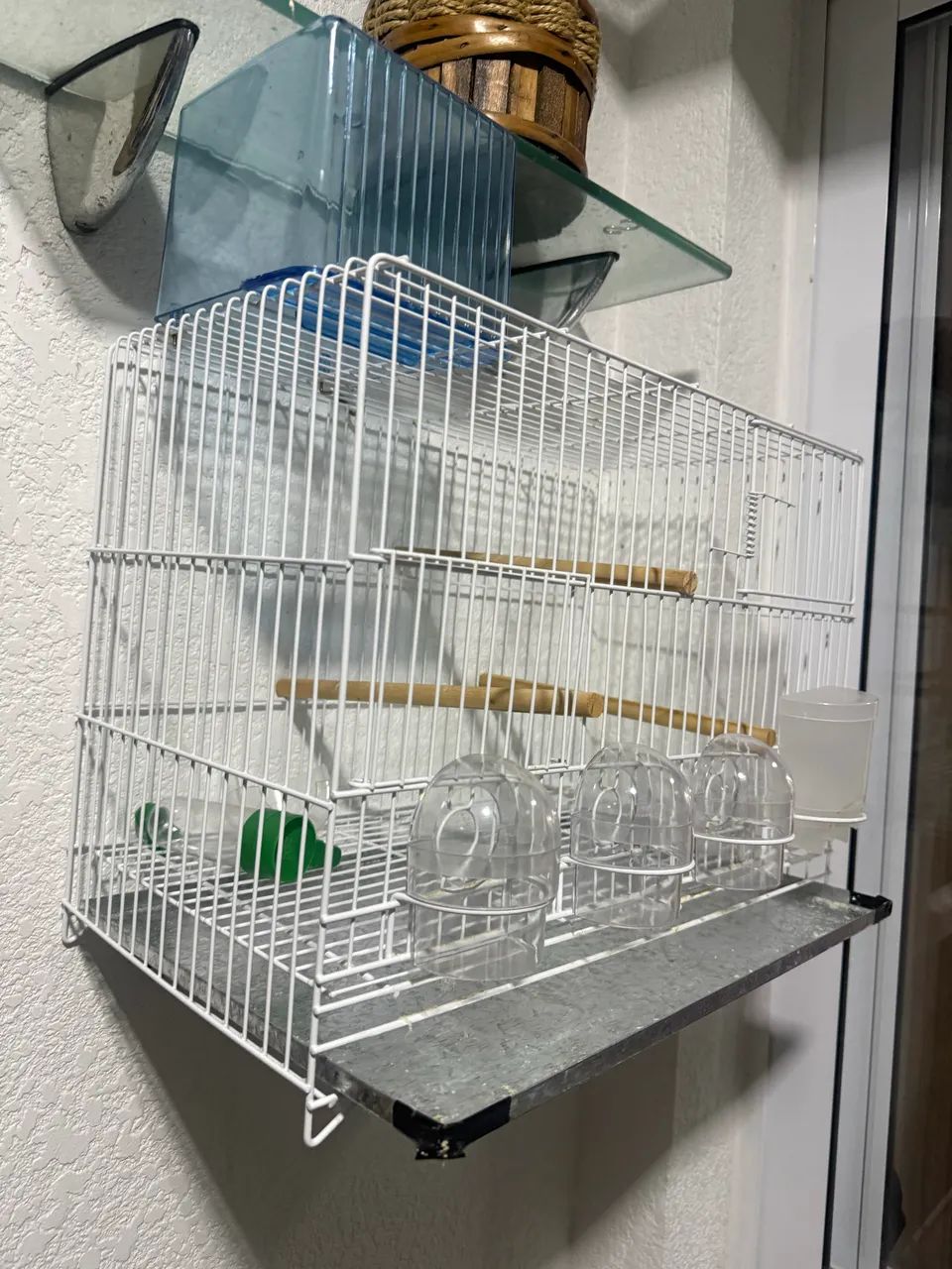 Gaiola completa para pássaros - Foto 2