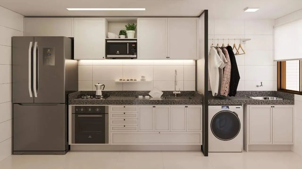 Apartamento à venda, 3 quartos, 1 suíte, 1 vaga, Ponta de Campina - Cabedelo/PB - Foto 4
