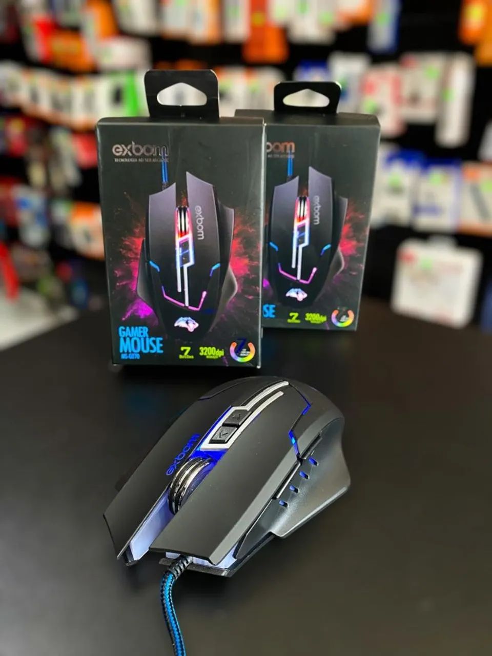 MOUSE GAMER EXBOM MS-G270 RGB - Foto 2