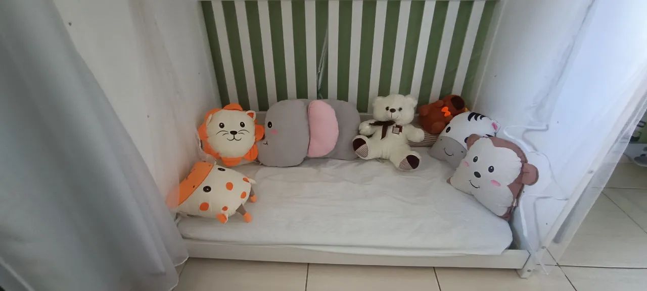 Vendo Berço Montessoriano com colchão e protetor  - Foto 3