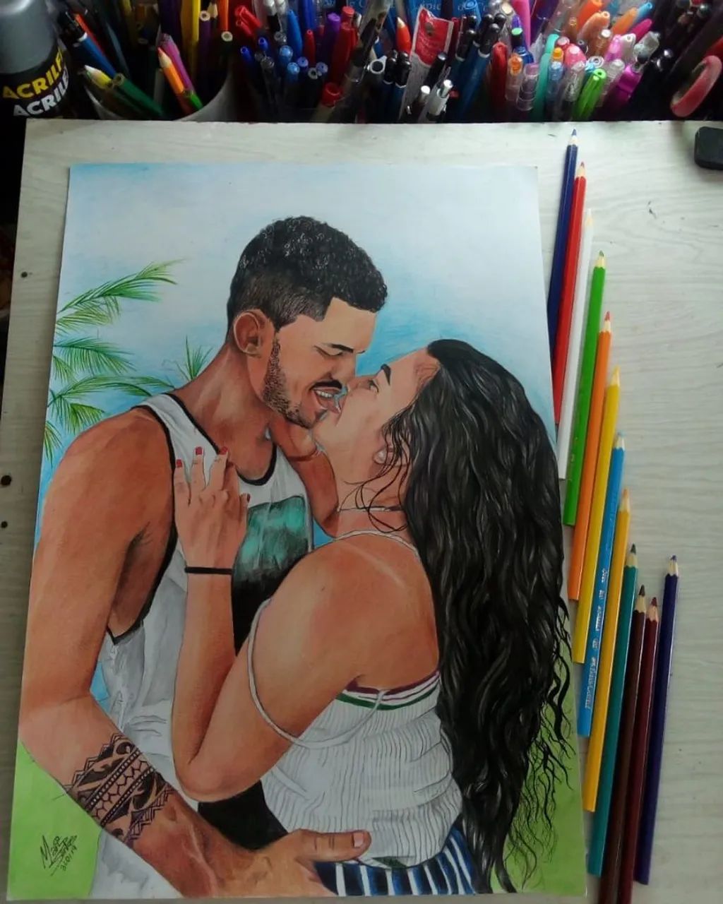 Presenteie com um Desenho Realista, alguém especial - Foto 6