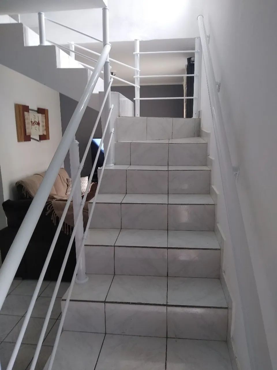 Guarda Corpo em Aluminio Tubular redondo. Para escadas e patamares - Foto 6