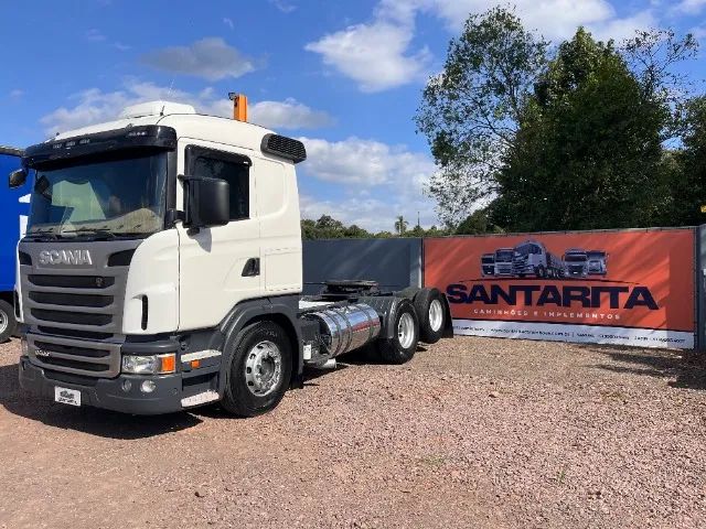 Scania G 400 A6X2 2013 Trucado Automático Completo Revisado Único Dono