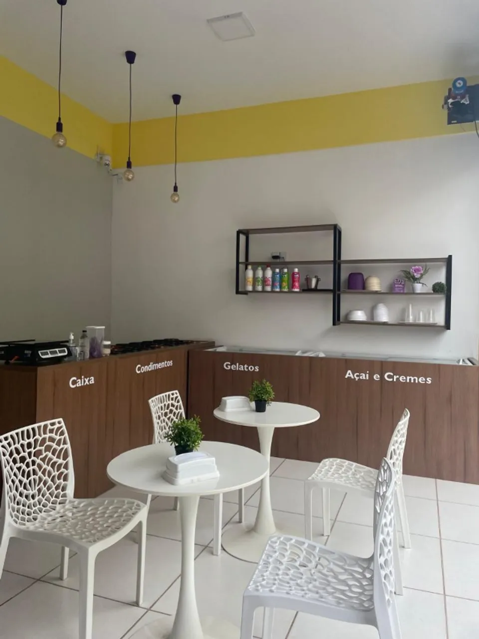 Itens para açaiteria