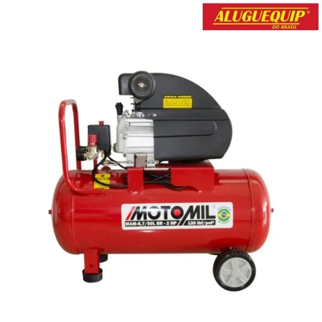 COMPRESSOR 8,7 PÉS 50L MOTOMIL