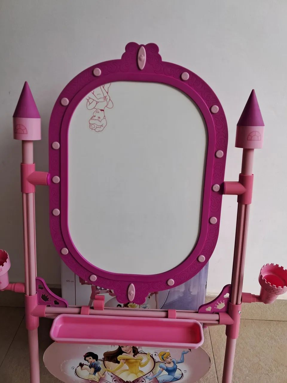 Cavalete de Desenho Infantil Princesas Disney - Foto 2