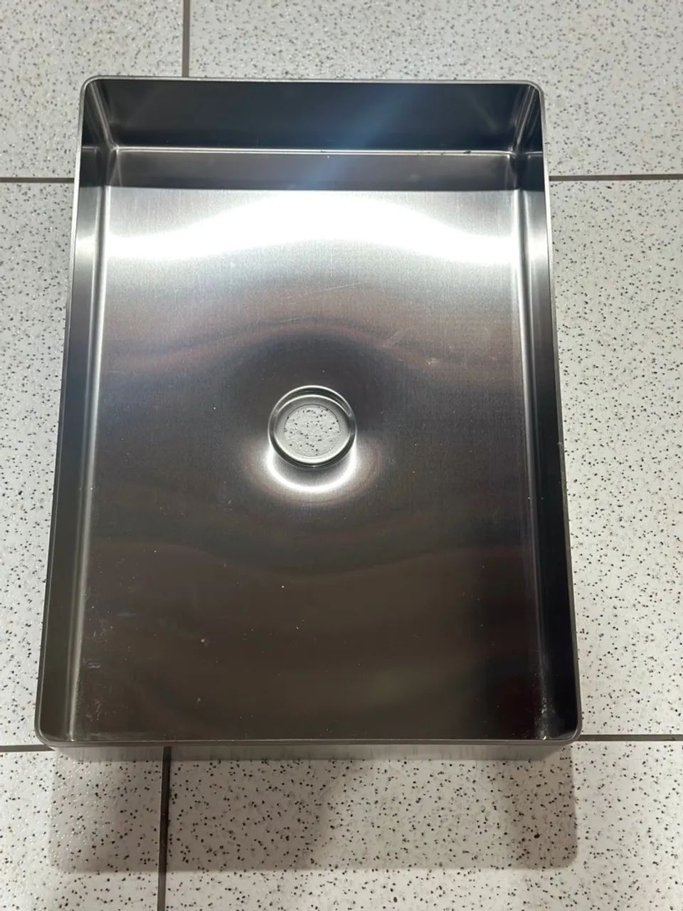 Cuba de aço inox 304 nova - SILVER - Foto 3