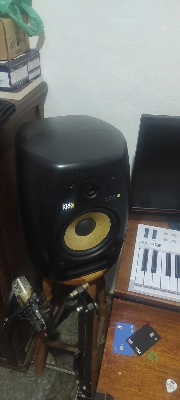 Monitor de Áudio KRK VXT8 Raríssimo