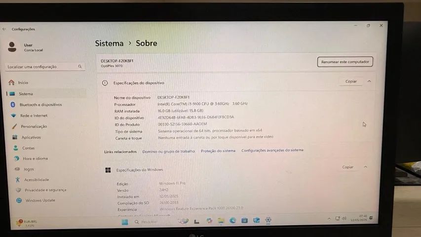 Dell OptiPlex 3070 Micro Core i3-9100 - Foto 5