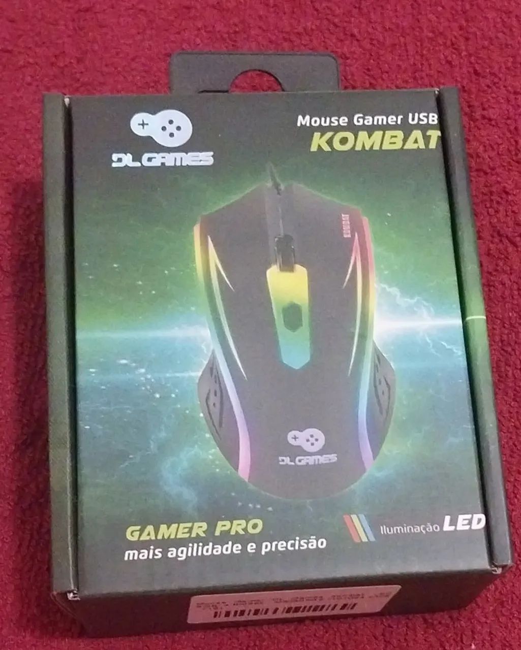 Mouse Gamer com LED