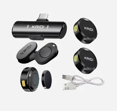 LAPELA COM 2 MICROFONES KAIDI