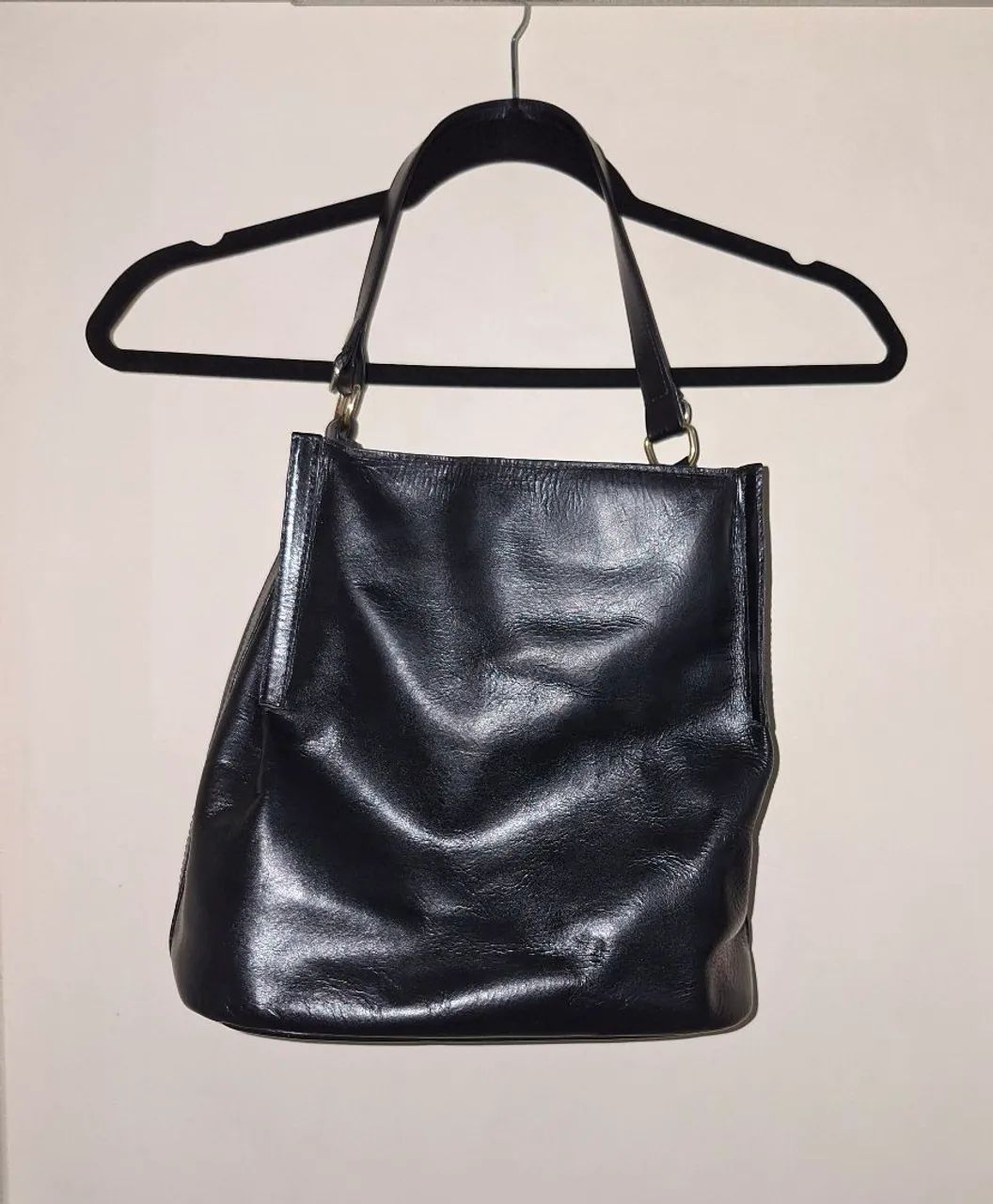 Bolsa Constance Em Couro Preta