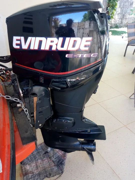 Motor Evinrude 75hp  - Foto 5