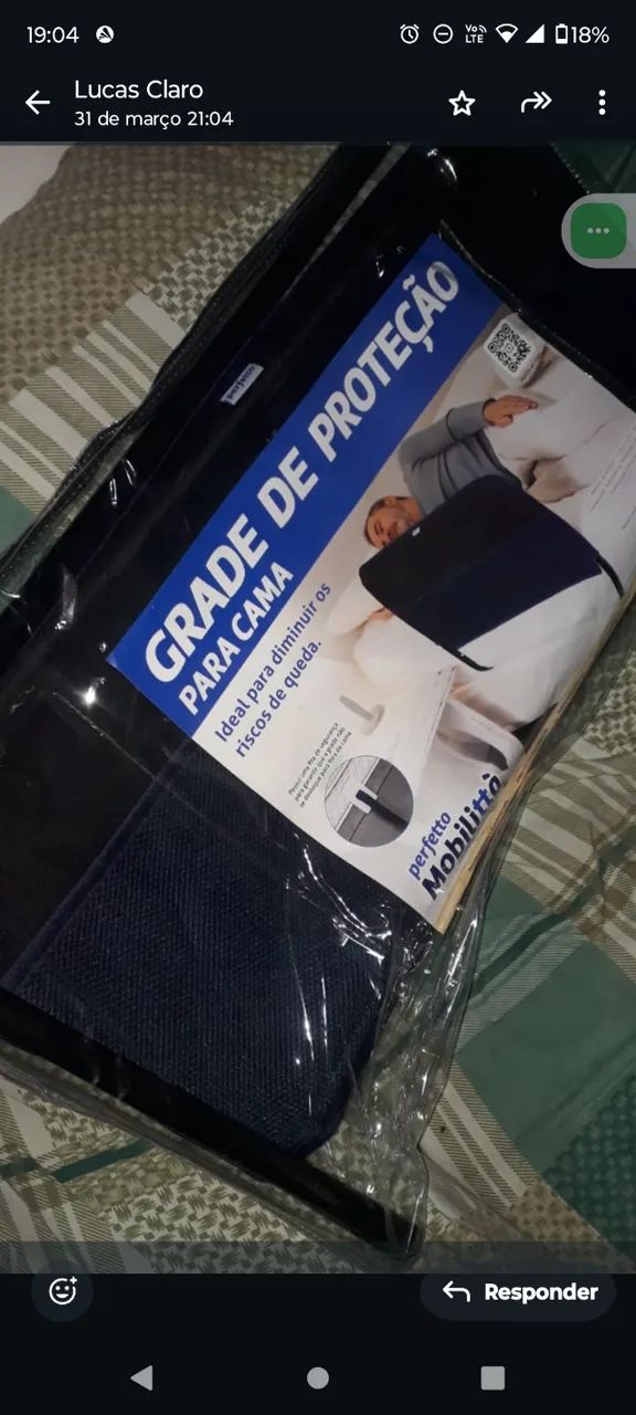 Proteção de cama para idoso contato * - Foto 3