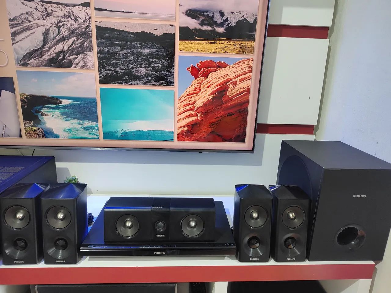 Philips Home Theater with Bluetooth and HDMI ARC