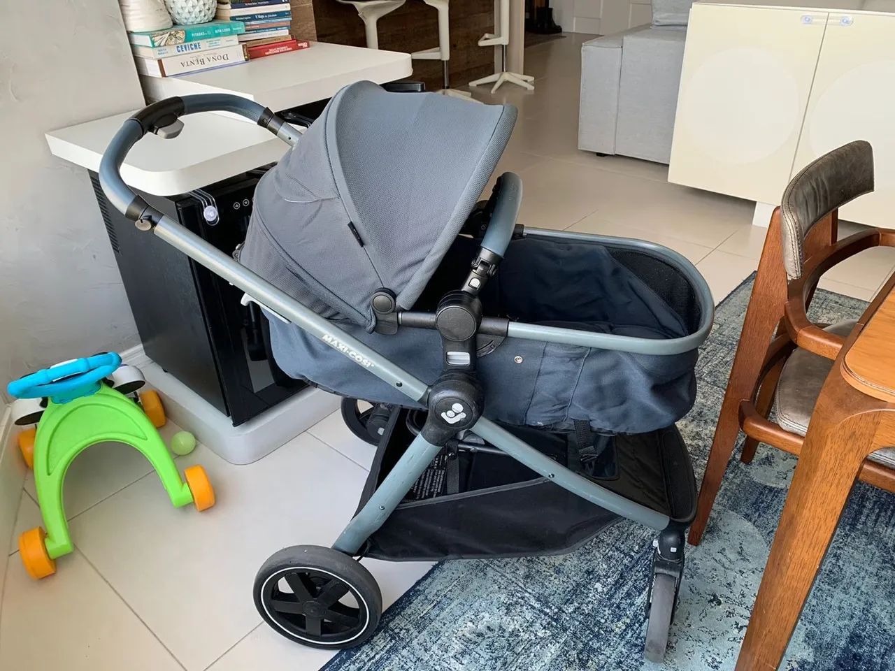 Bebê Conforto + Carrinho Moises Maxi-Cosi linha Anna - Foto 6