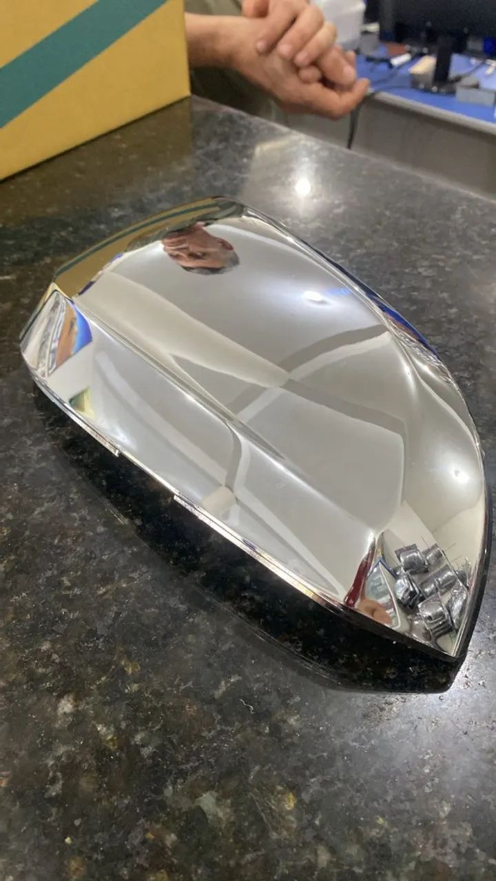 Capa cromada do retrovisor Hilux e SW4 2016+   - Foto 2