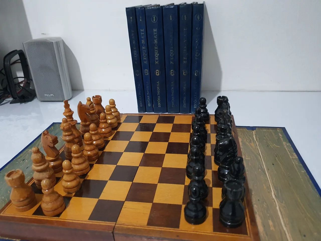 Xadrez xeque mate , o desafio em xeque 1973 livros e tabuleiro - Foto 5