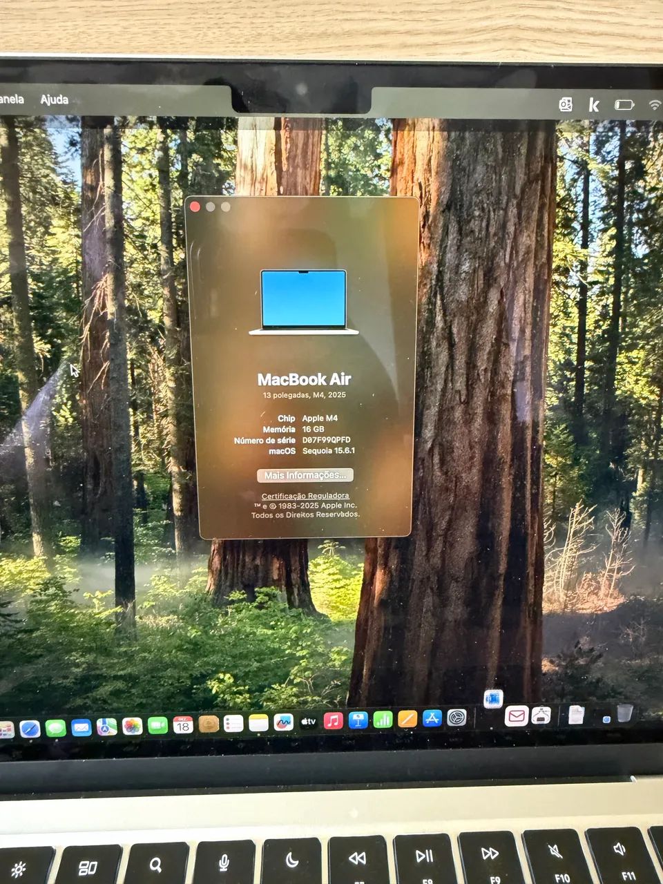 MacBook Air m4 2025 novo  - Foto 5