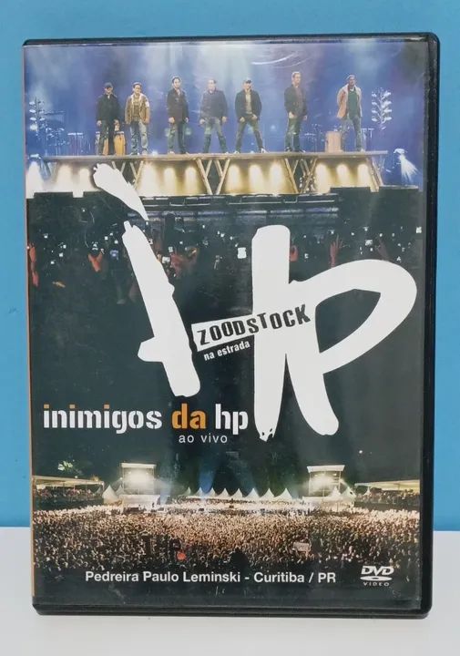 DVD Inimigos da HP ao vivo - Zoodstock na Estrada. - CDs, DVDs etc