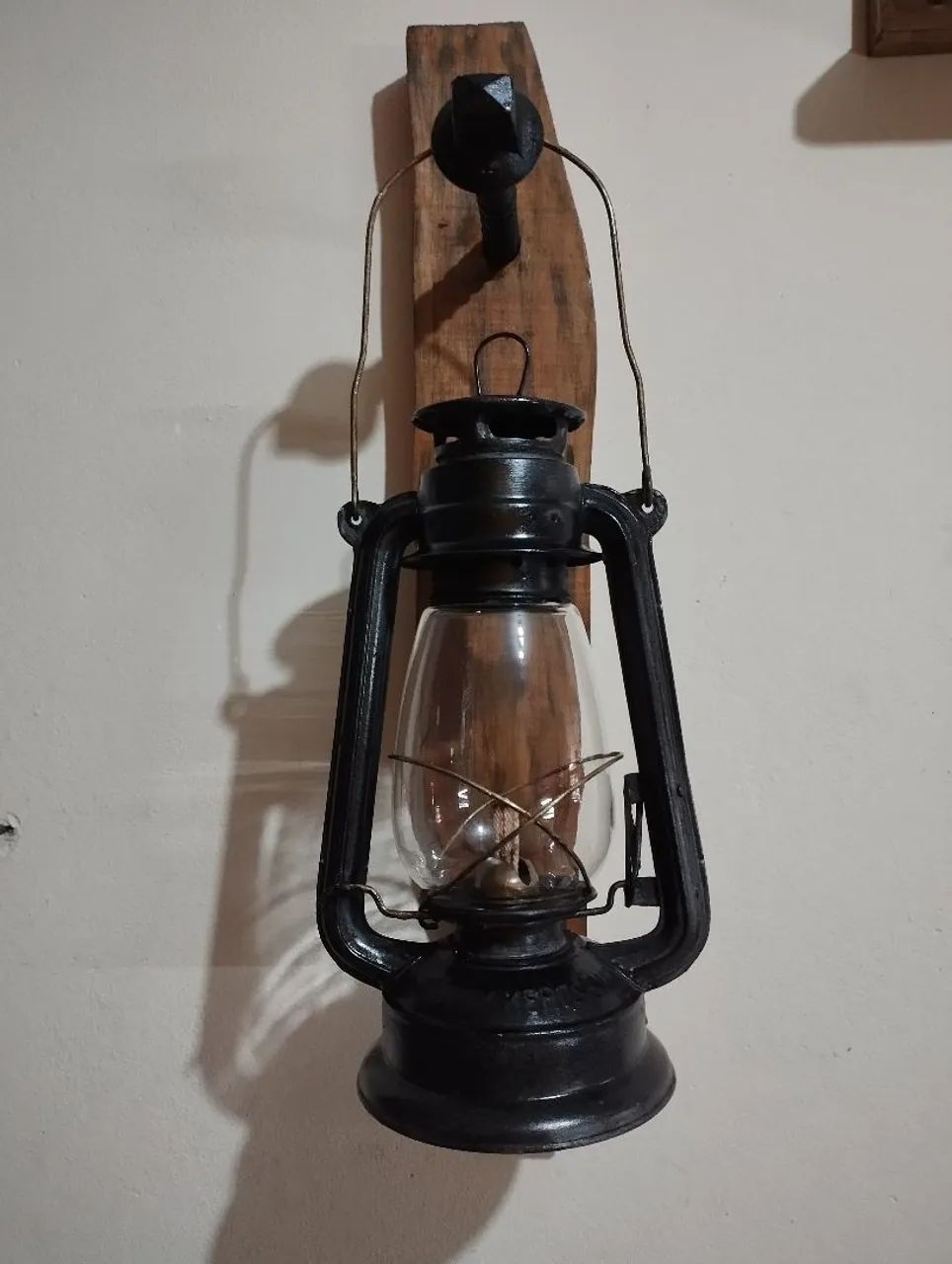 Luminária Rústica de Parede - Estilo Vintage - Foto 3