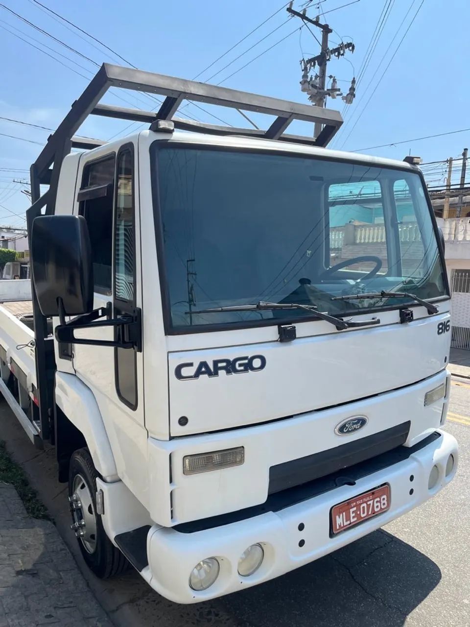 816 Carroceria Aberta de ferro ( ótimo caminhão melhor motor da Categoria )  - Foto 12