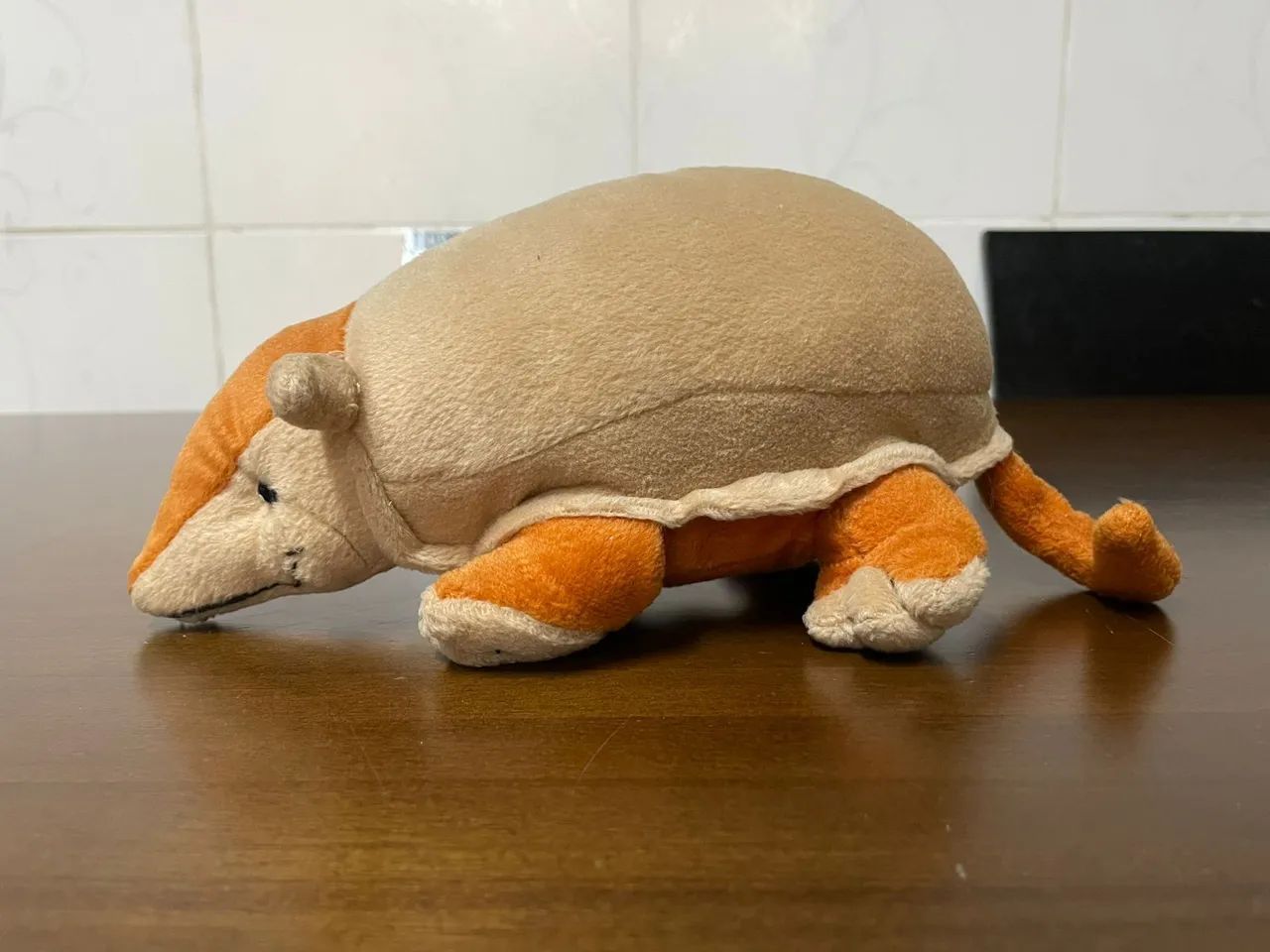 Antiga pelúcia de Tatu colecionável Guaraná 