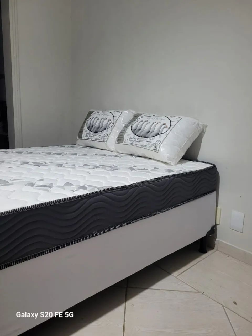 Cama Box + colchão ortobom novo $900 - Foto 2