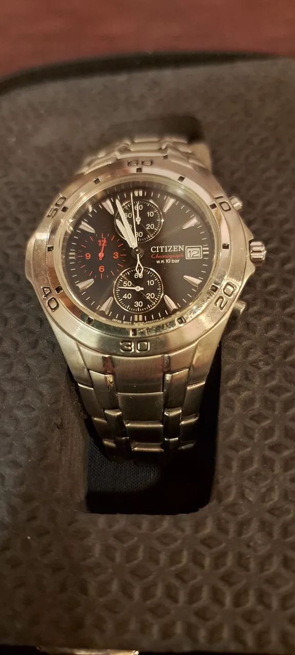 Relógio citizen cronograph sem uso