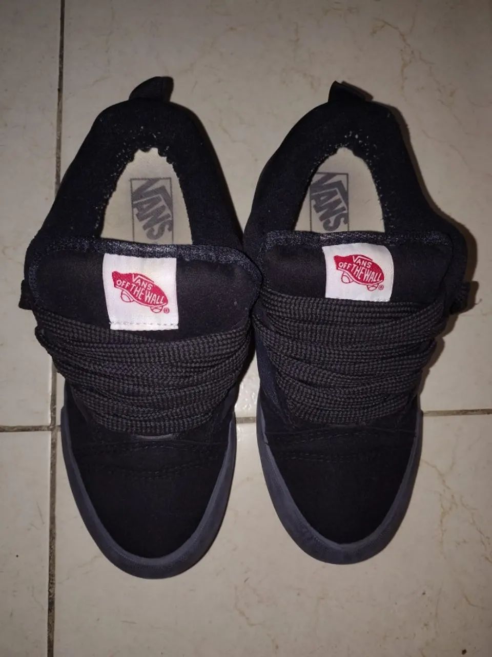 Vans Knu Skool Triple Black - Foto 4