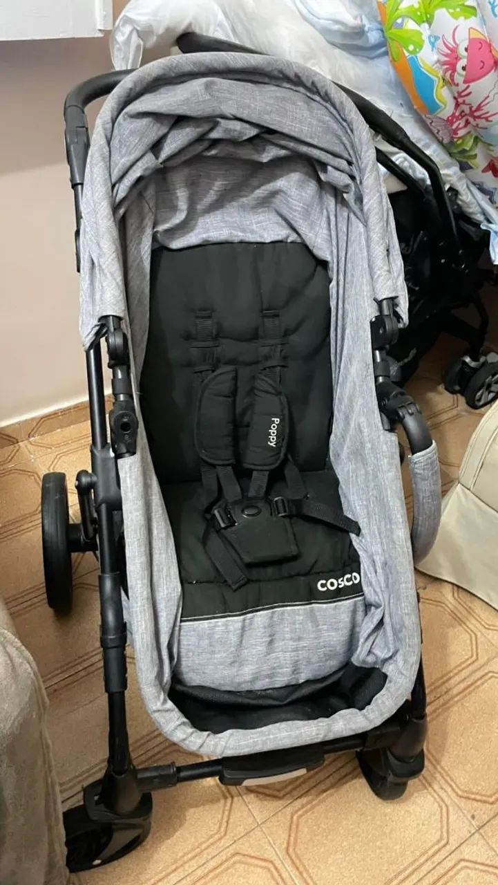 Carrinho de Bebê - Cosco - Multifuncional - Foto 2