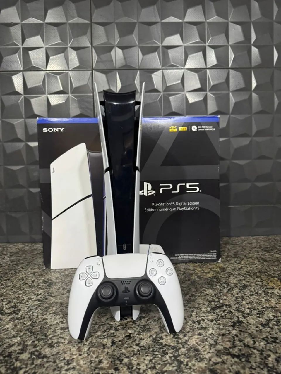 PS5 Slim Digital Semi Novo. - Foto 3