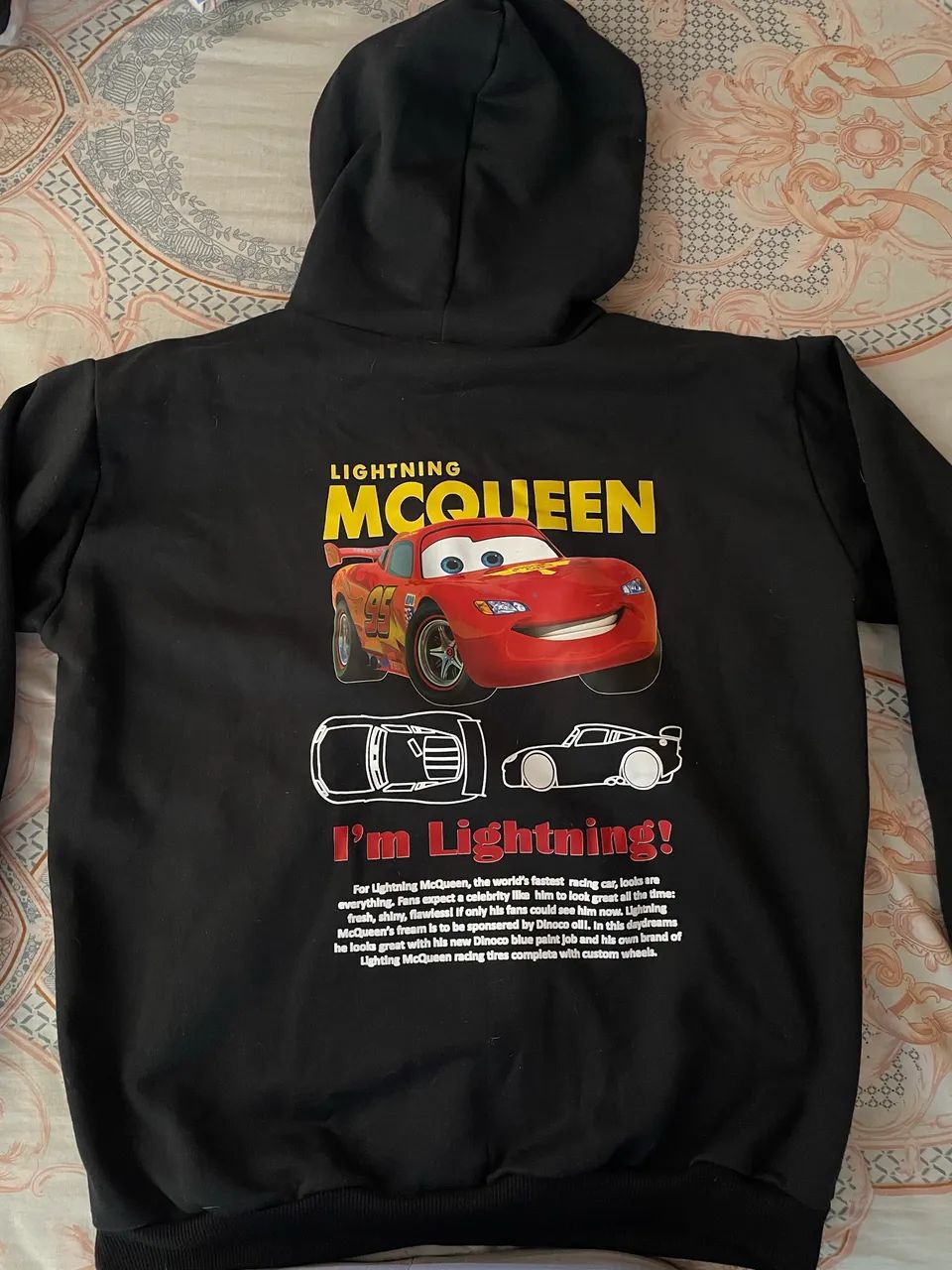  Kit 2 Moletons Casal McQueen e Sally , NOVOS! Nunca Usados - Foto 2