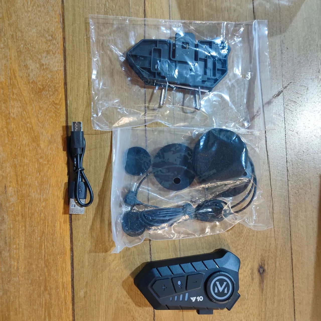 Fone de ouvido Bluetooth para Capacete V10 - Foto 3