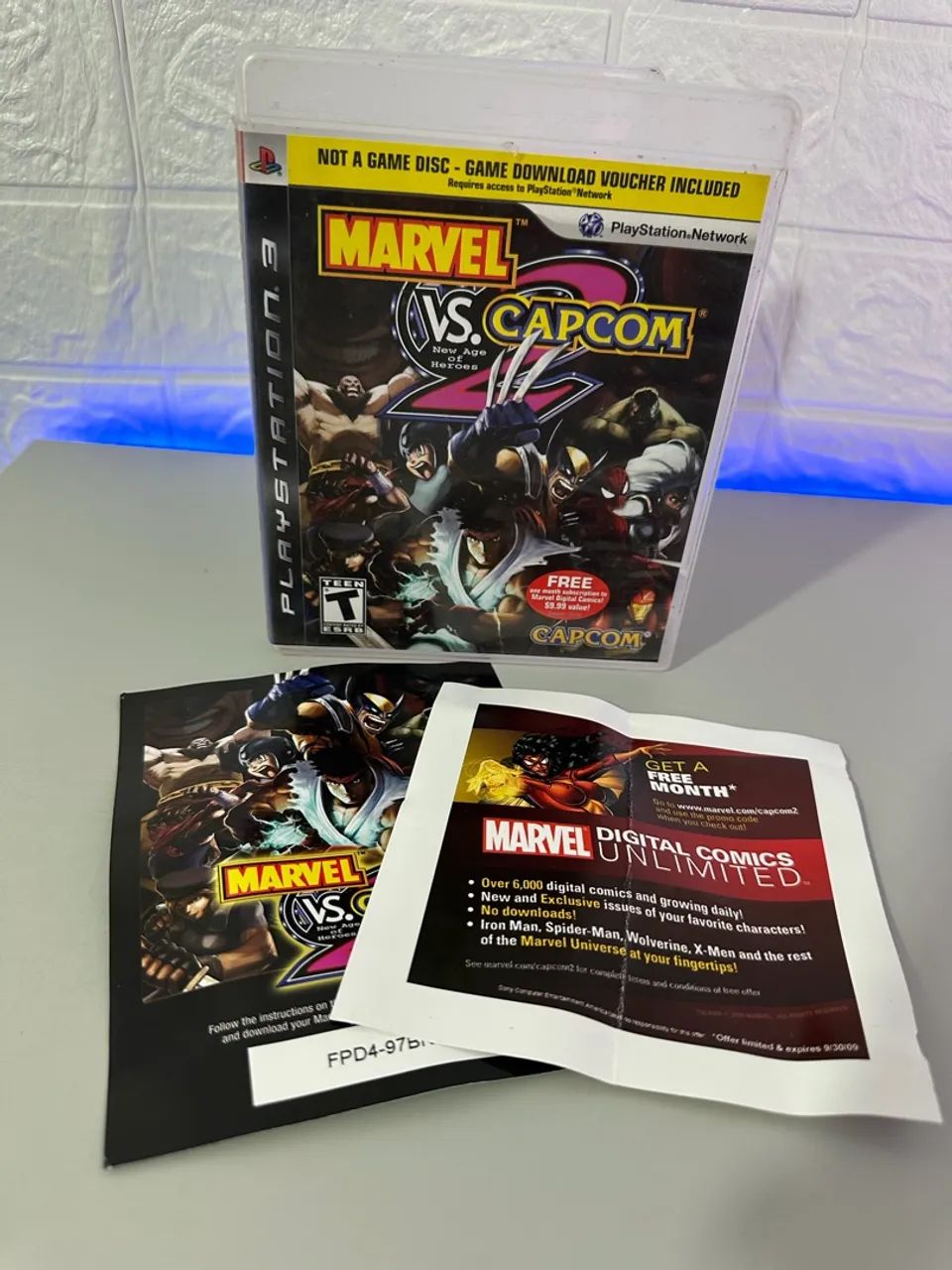 Marvel Vs Capcom 2 PS3 Americano