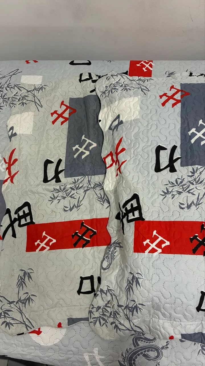 Colcha de cama estampada  - Foto 4