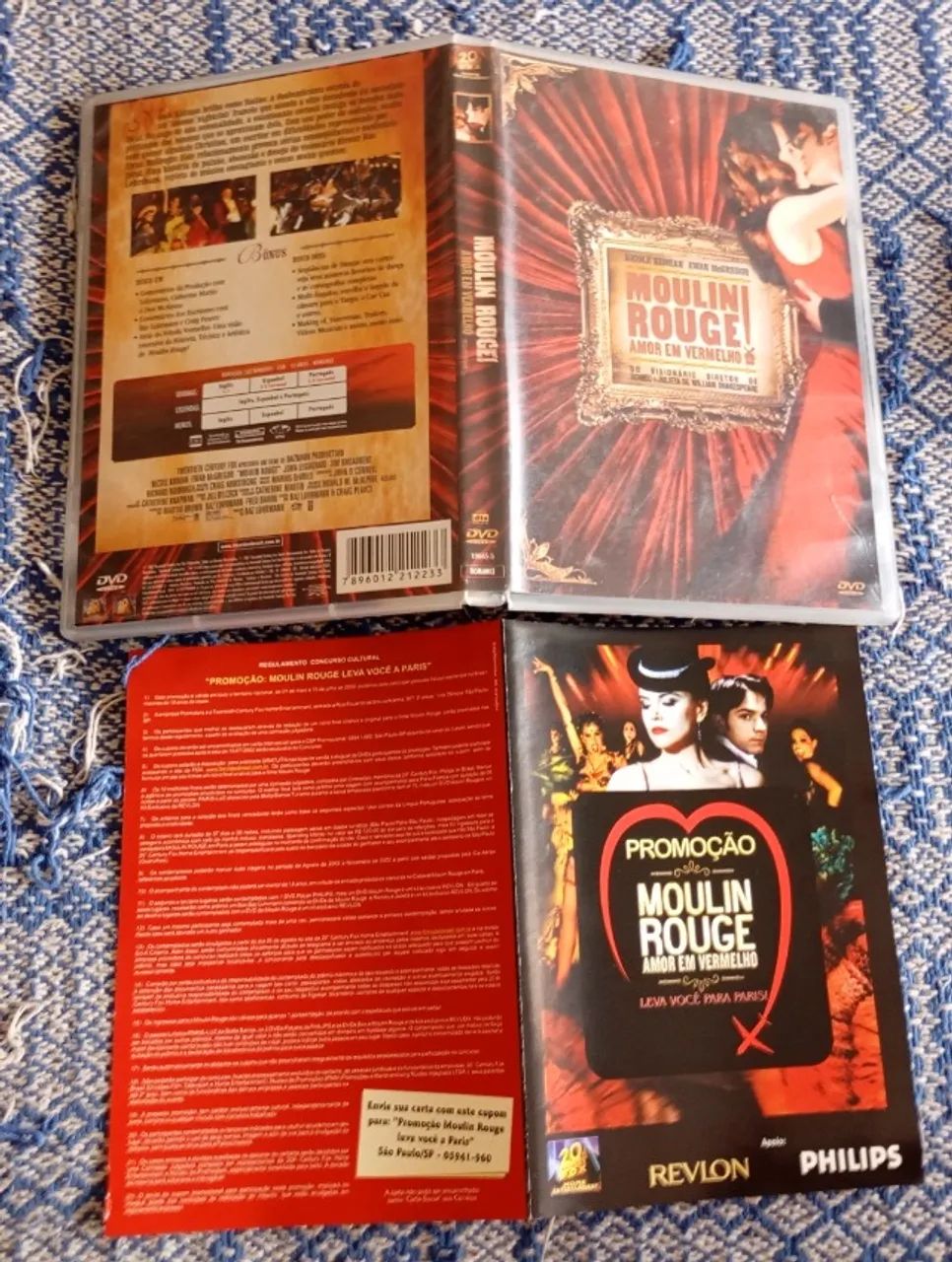 DVD Duplo Moulin Rouge