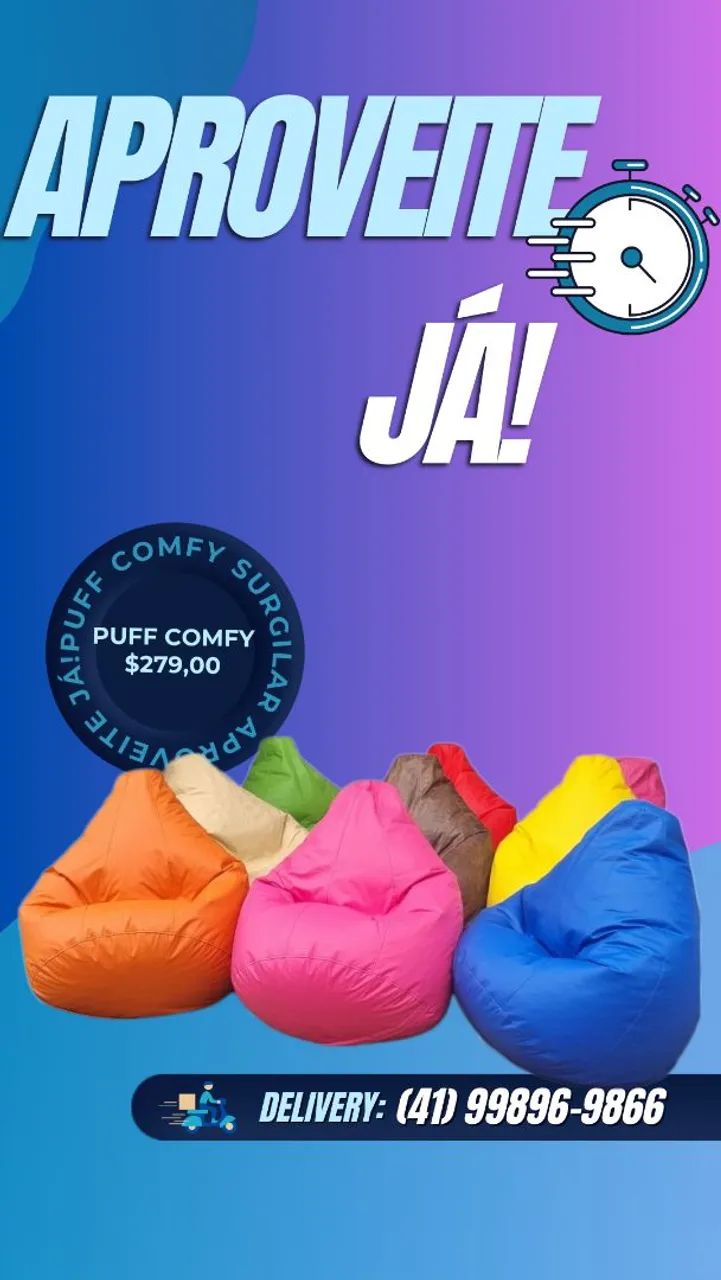 Puff Comfy SurgiLar aproveite já!!!