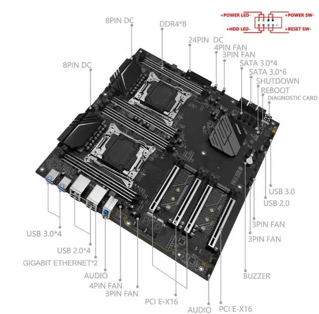 Kit Servidor Dual Xeon - Foto 2