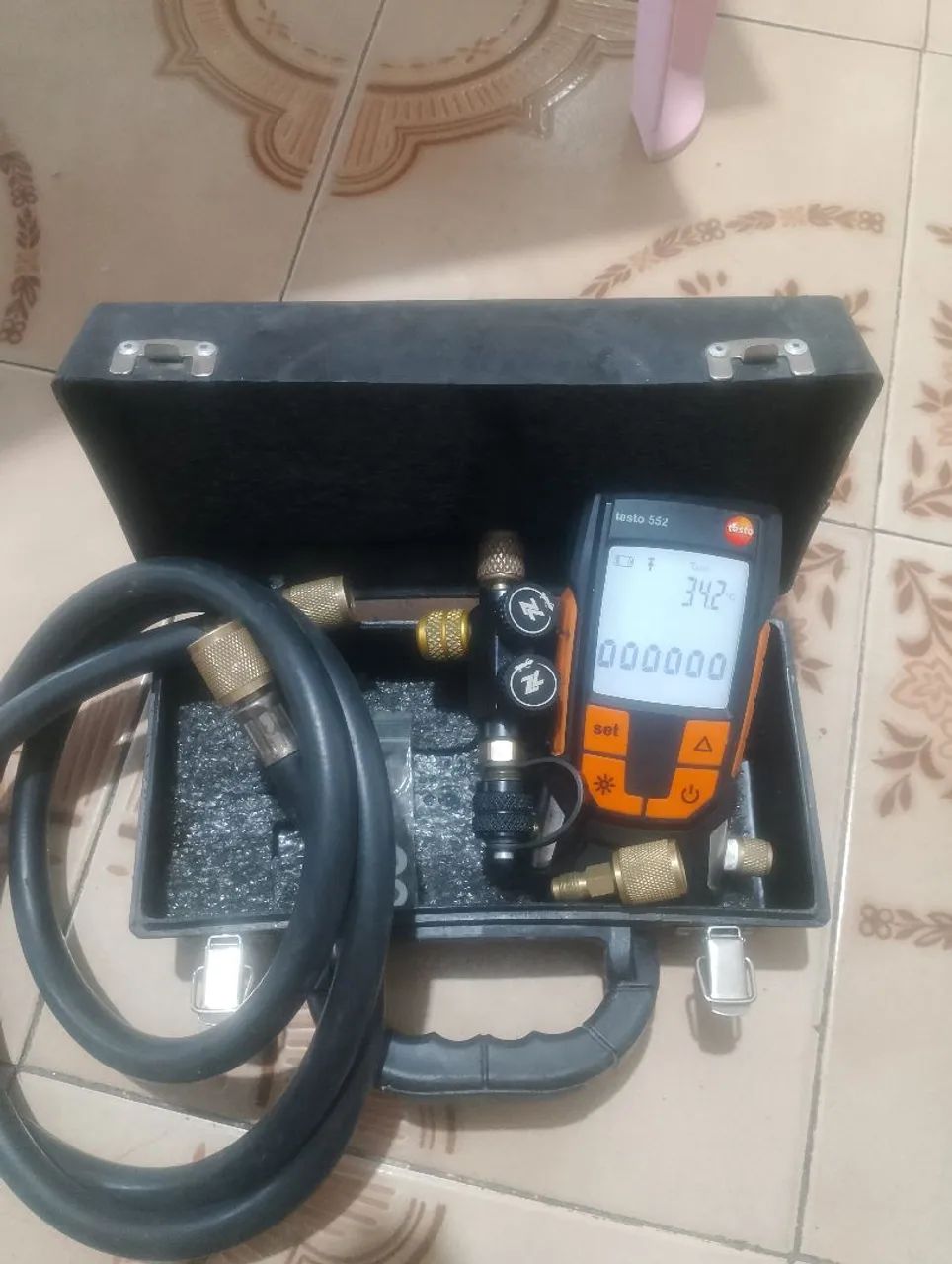 Kit vacuômetro para ar condicionado 