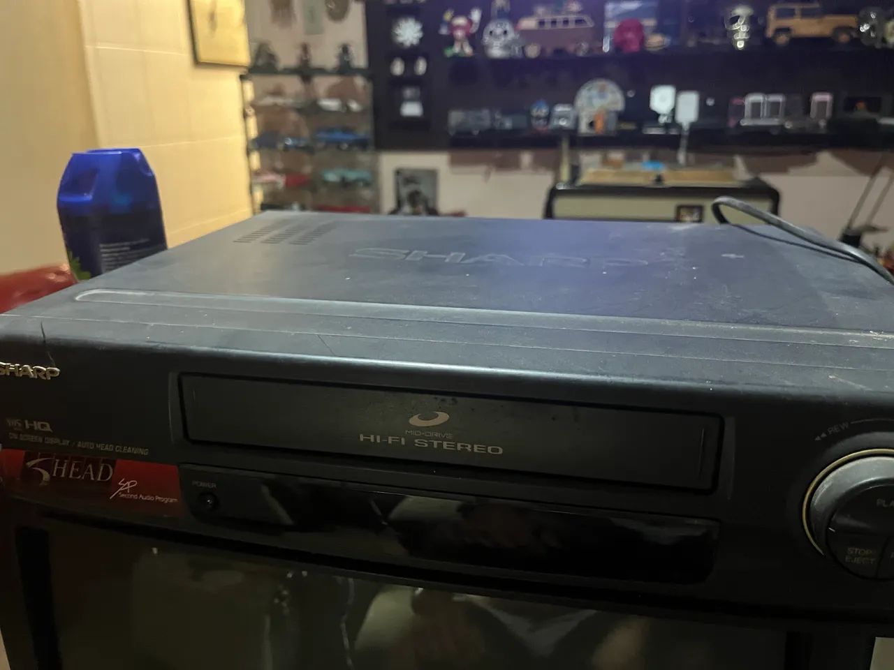 videocassete (VCR) da marca Sharp funcionando  - Foto 5