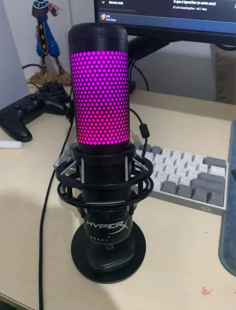 Microfone Hyperx quadcast s