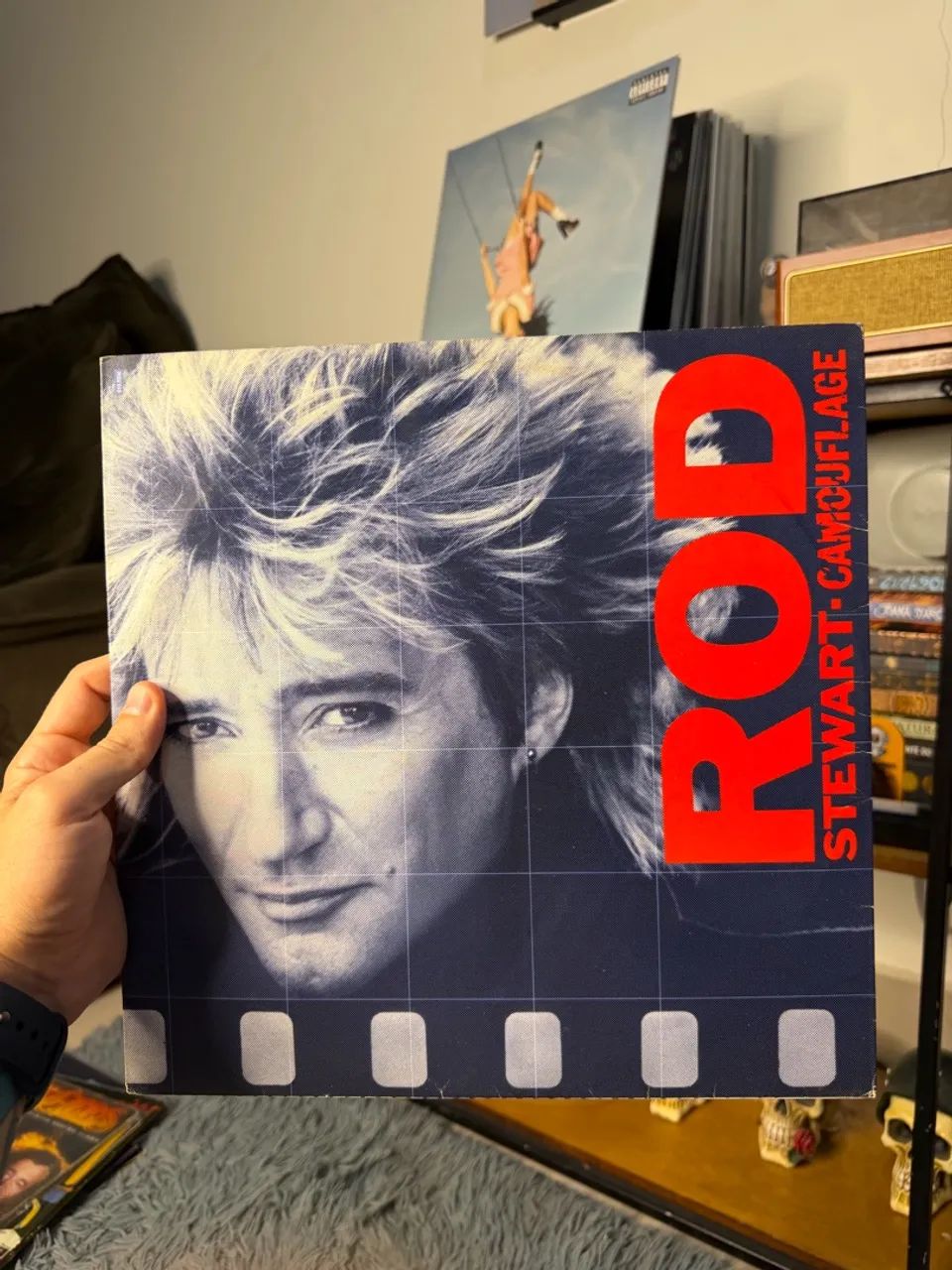 Lp Rod Stewart - Camouflage