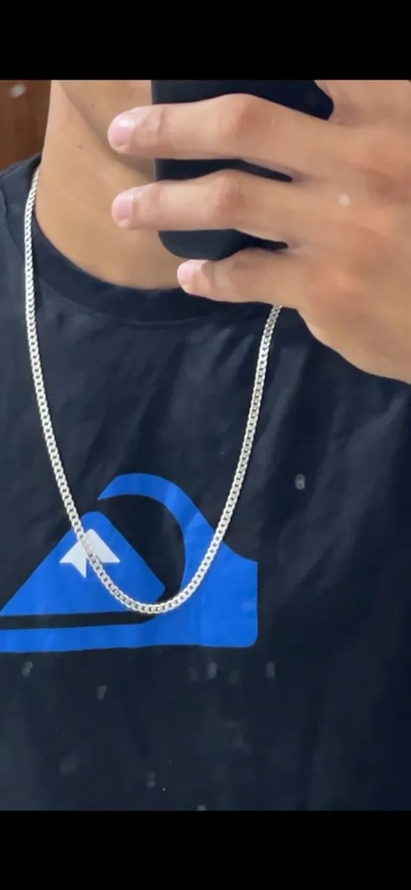 Cordão de prata 
