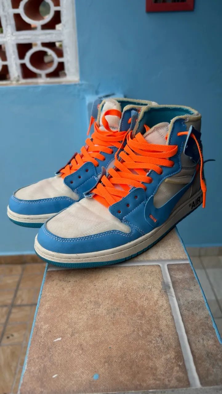 jordan 1 off white unc - Foto 2