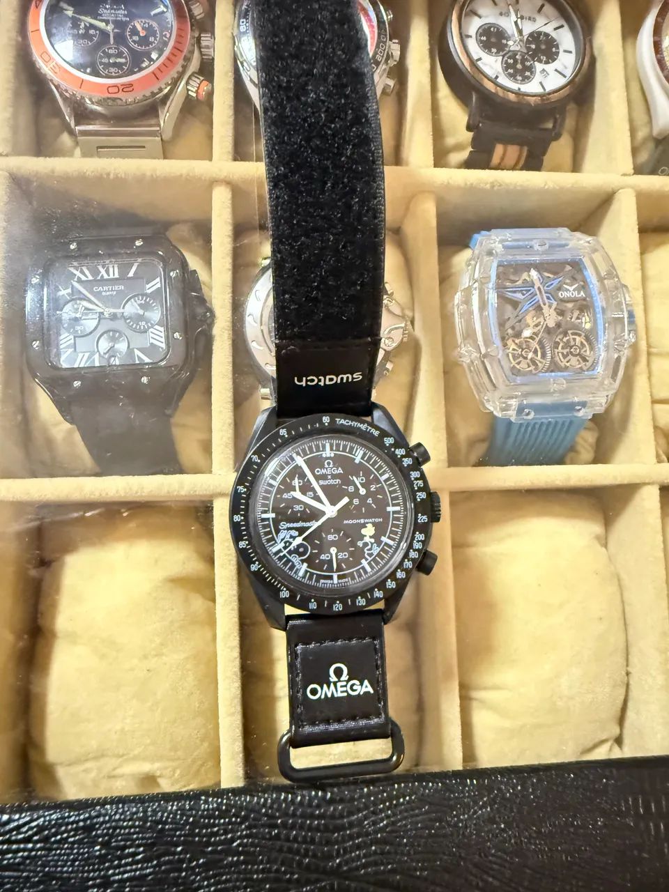 Omega x Swatch Speedmaster MoonSwatch Primeira Linha AAA