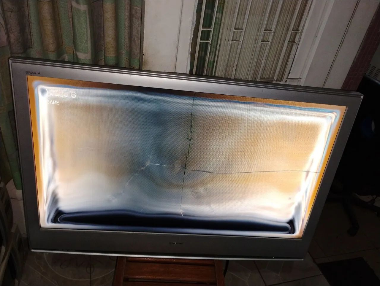 TV Sony 46 Polegadas Modelo KLV46S200A Defeito na Tela - Foto 3
