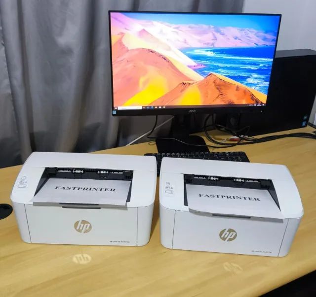 Impressora Laser HP wifi compacta 110v - Foto 5